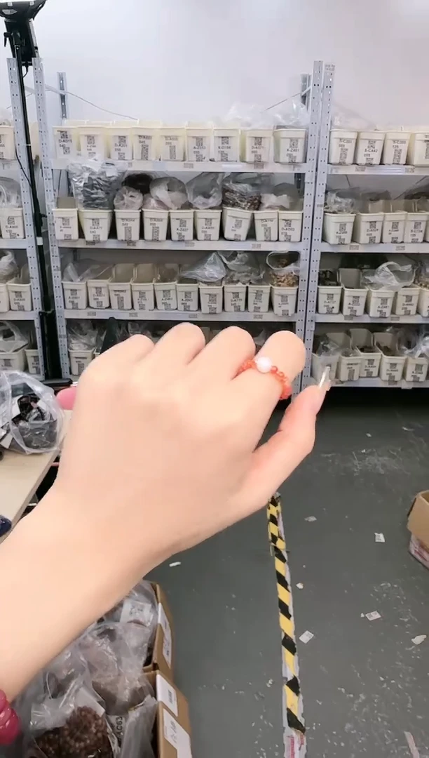 南红玛瑙合金戒指G-B418025