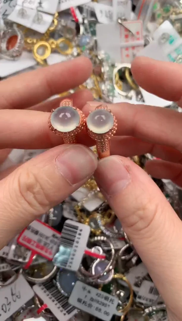 未镶嵌戒指翡翠999          2