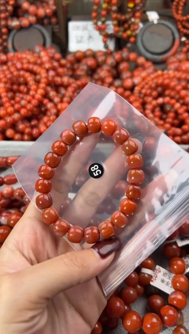 未镶嵌手串南红玛瑙10