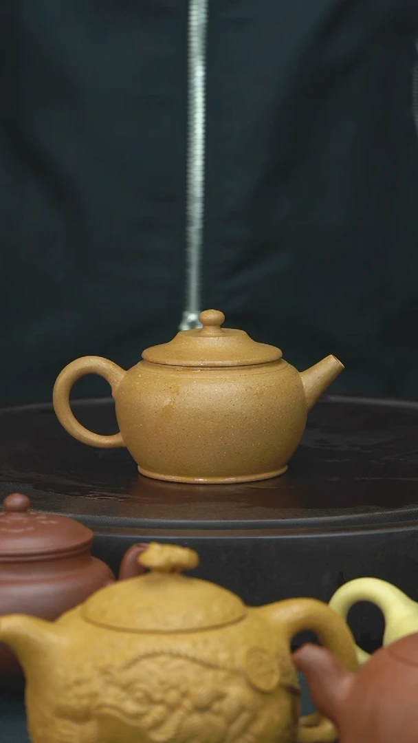 【闪购商品】紫砂茶壶半手工黄金段245cc