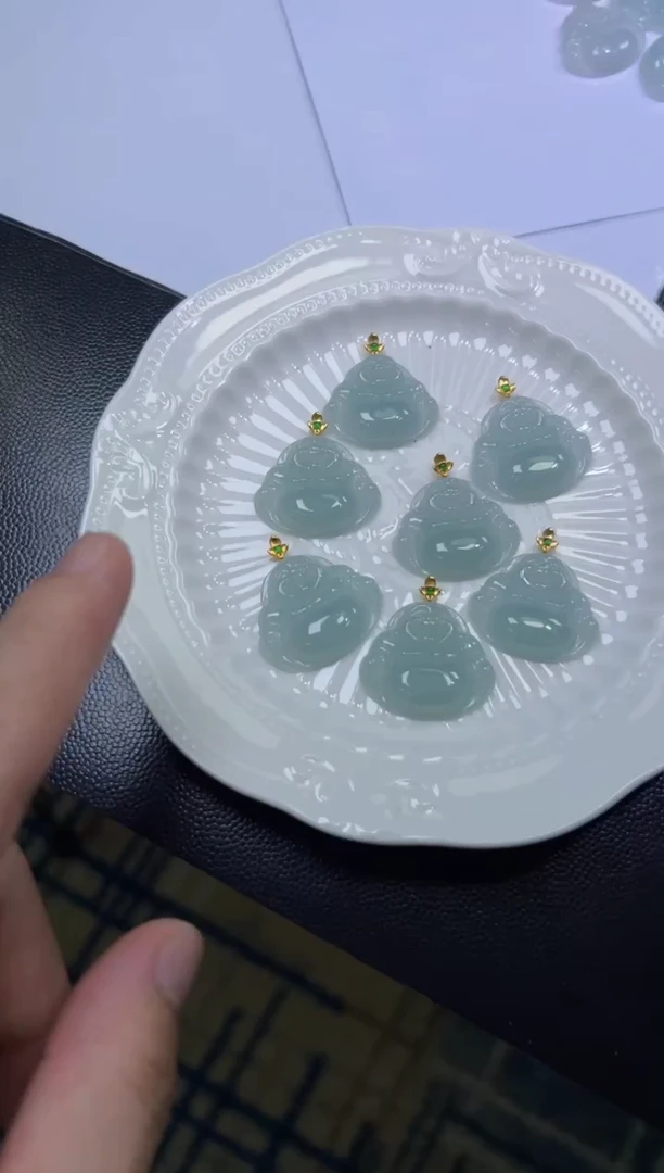 翡翠18K金镶嵌颈饰多样性发一件/6
