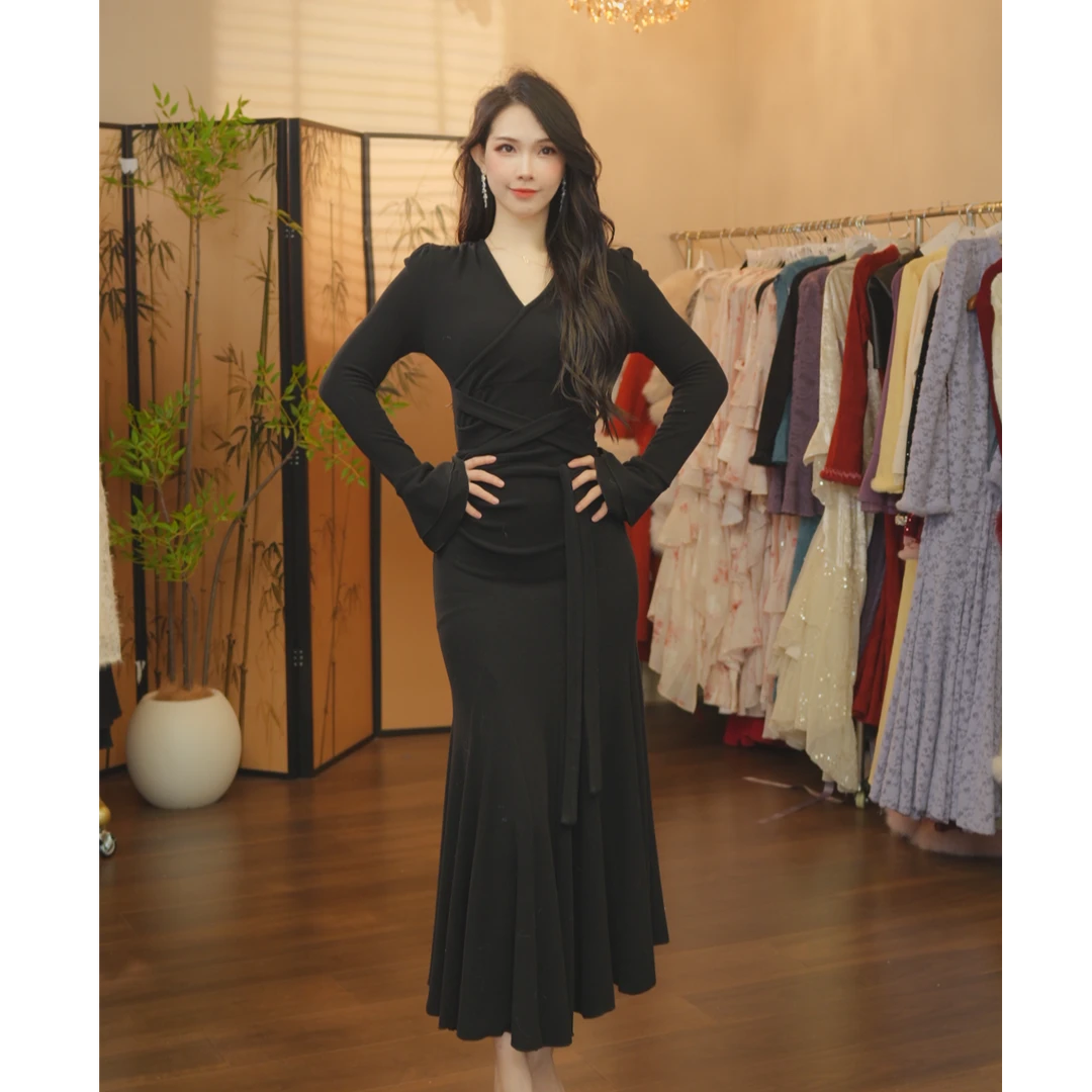 【七姐原创】-715小腰精Q7305连衣裙