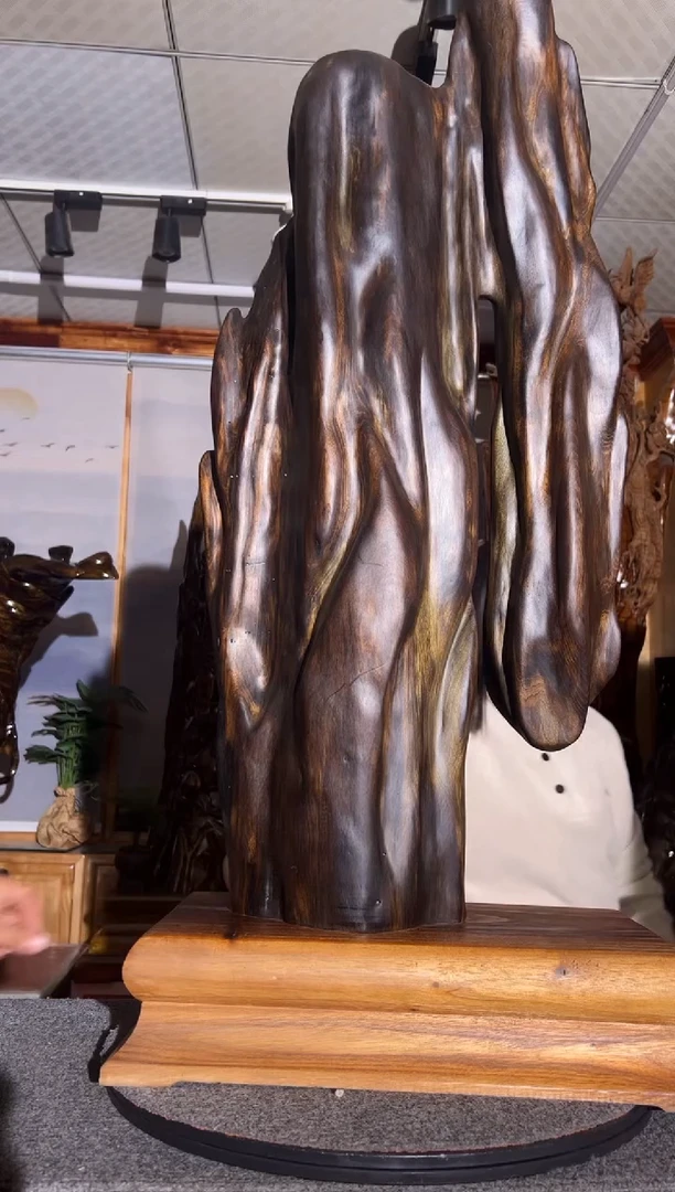 【闪购商品】木金丝楠小叶桢楠乌木摆件