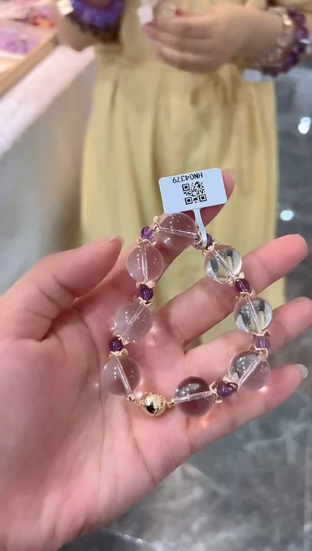 水晶手串未镶嵌手串