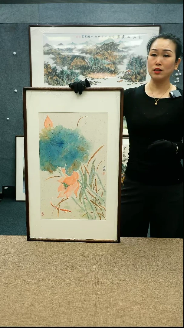【闪购商品】国画48*77文诚老师花鸟