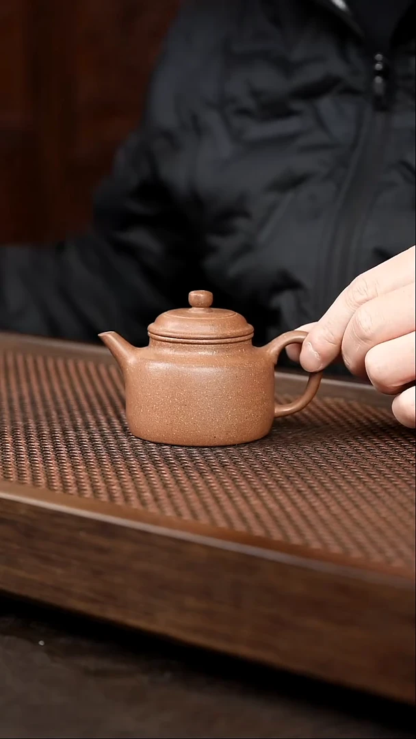 茶壶紫砂红黄泥德钟