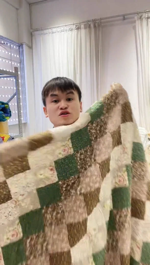 棉200*230纯棉床盖110号微瑕