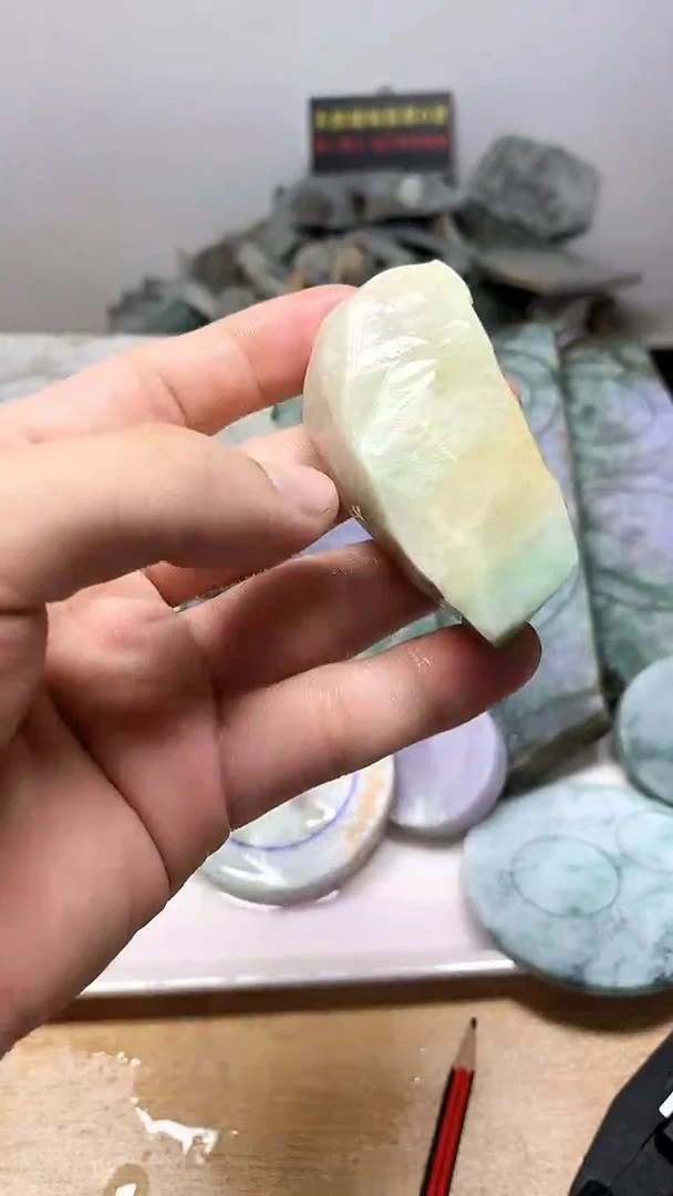 裸石翡翠天然缅甸翡翠A货35