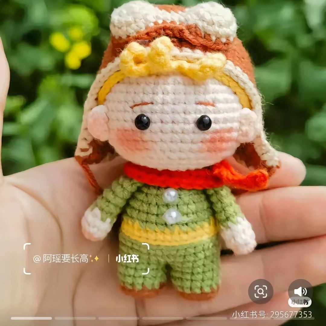 纯手工毛线钩织米数链接