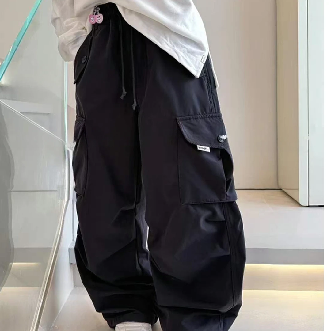 女童新秋款韩版休闲百搭工装裤0525