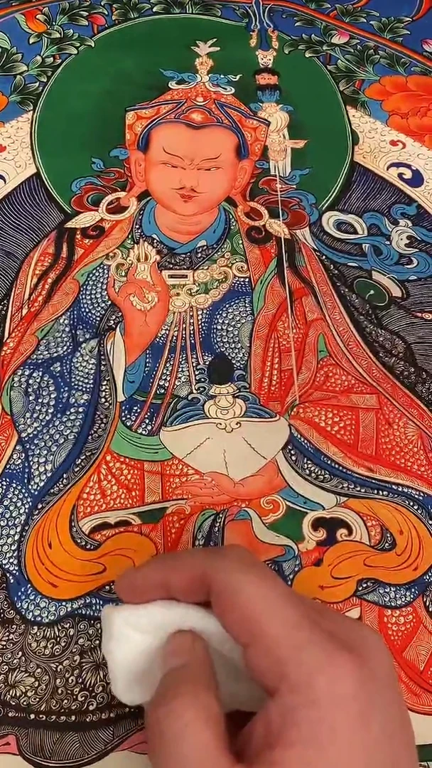 装裱画精美唐卡tk16101