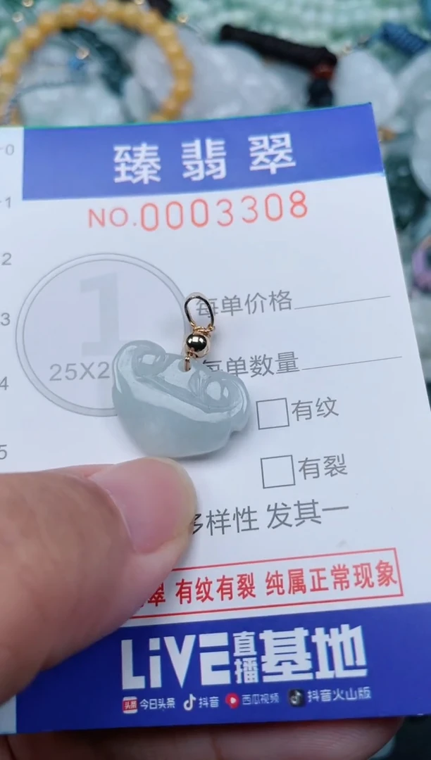 翡翠未镶嵌颈饰.0003308
