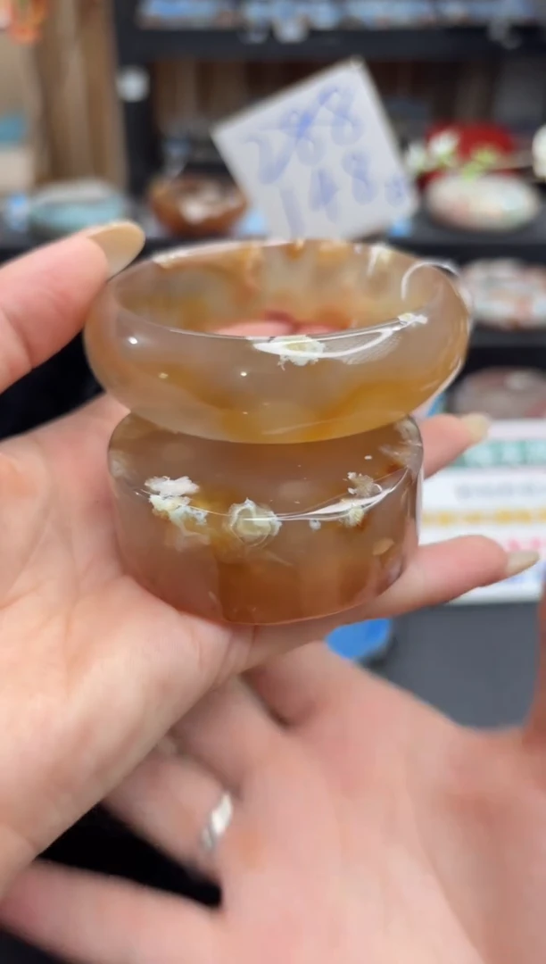 未镶嵌手镯石英质玉A32(60圈赠送镯心)