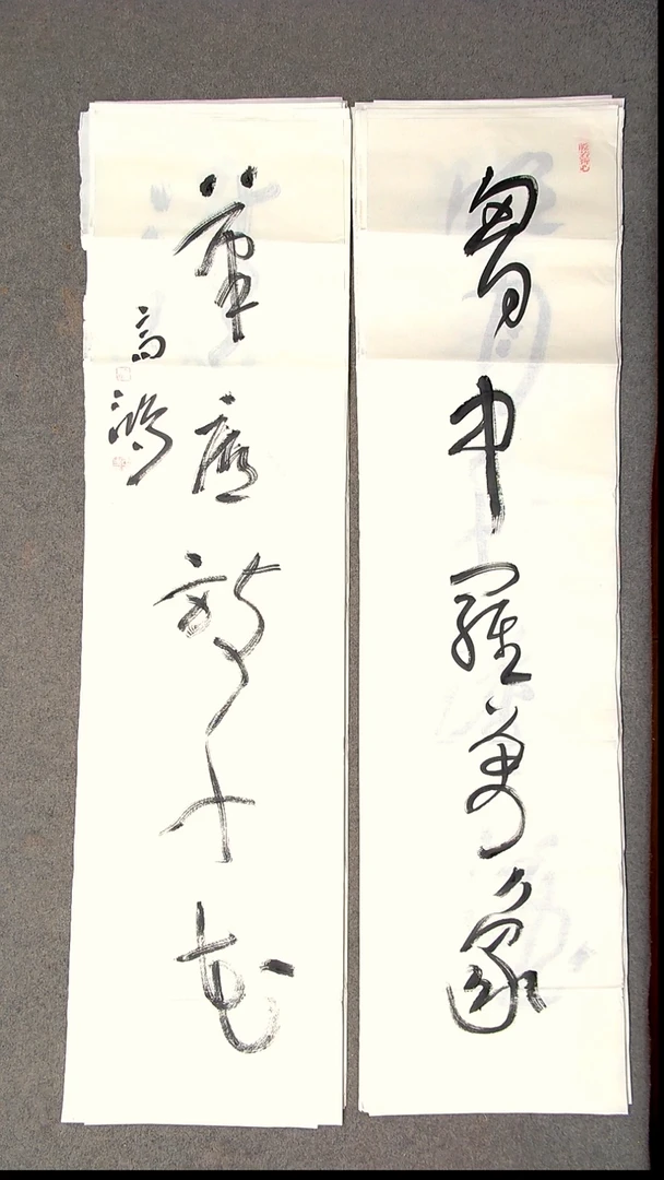 书法王高生 福建漳州 四尺对联