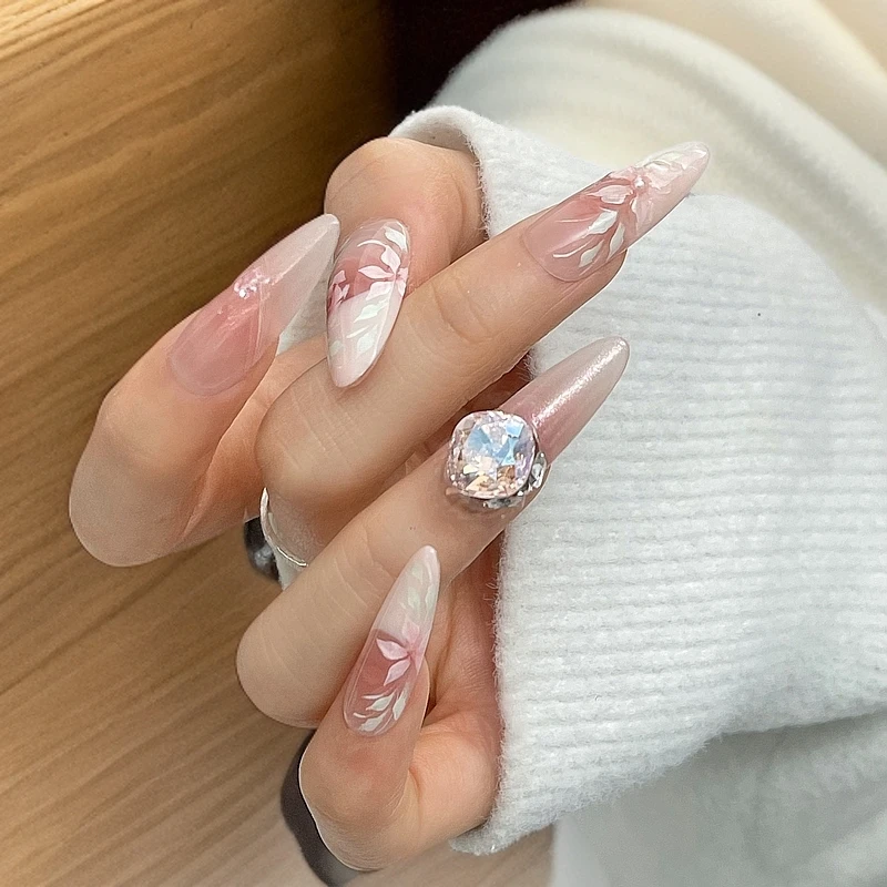 巴仑美【初恩】妹妹款 初恩小花 可重复穿戴美甲贴