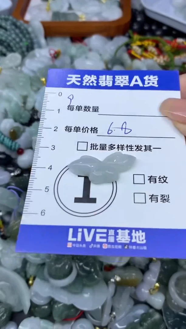 颈饰未镶嵌翡翠天然翡翠A货批量多样性发一件