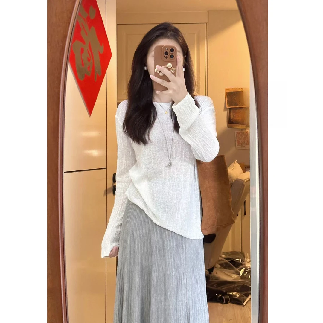 福利--选择编码--秋冬显瘦气质针织时尚百搭高级感上衣女-小君