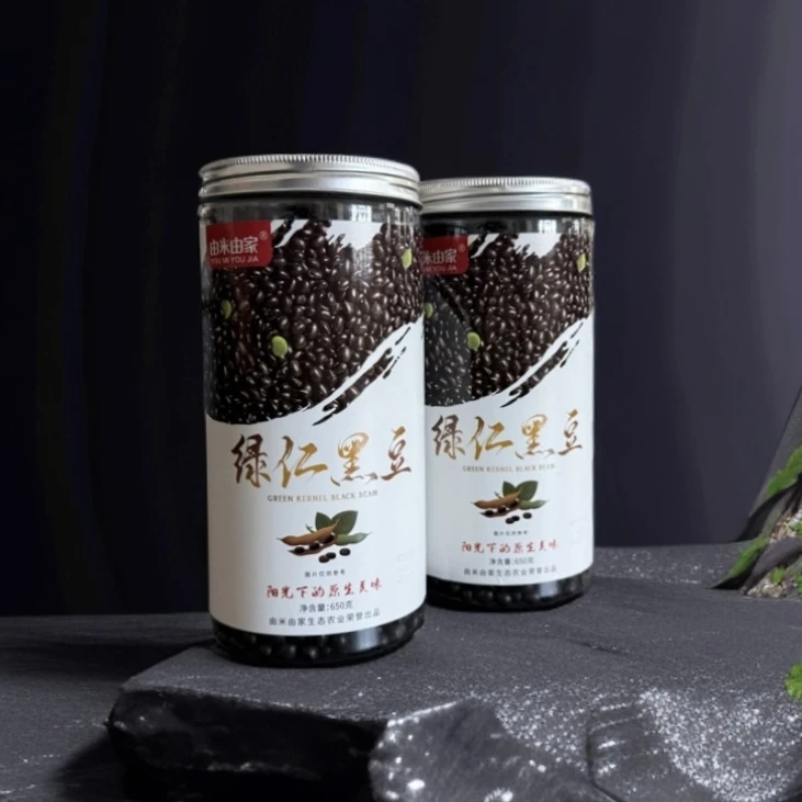 由米由家 黑豆650g/罐   共两罐