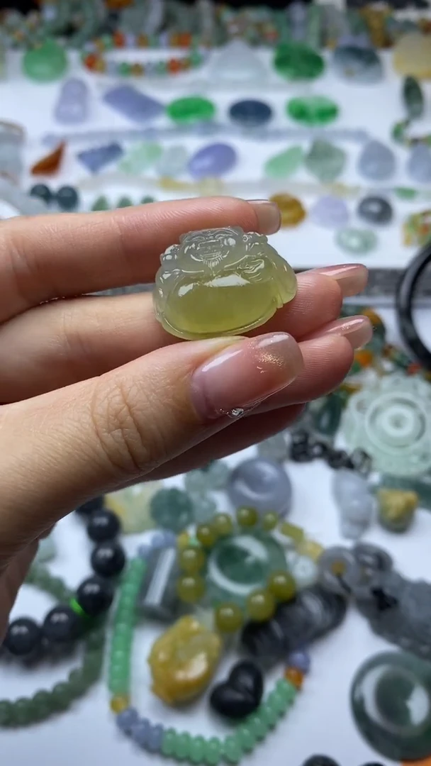 未镶嵌定制翡翠幺**七毛货定制不退不换