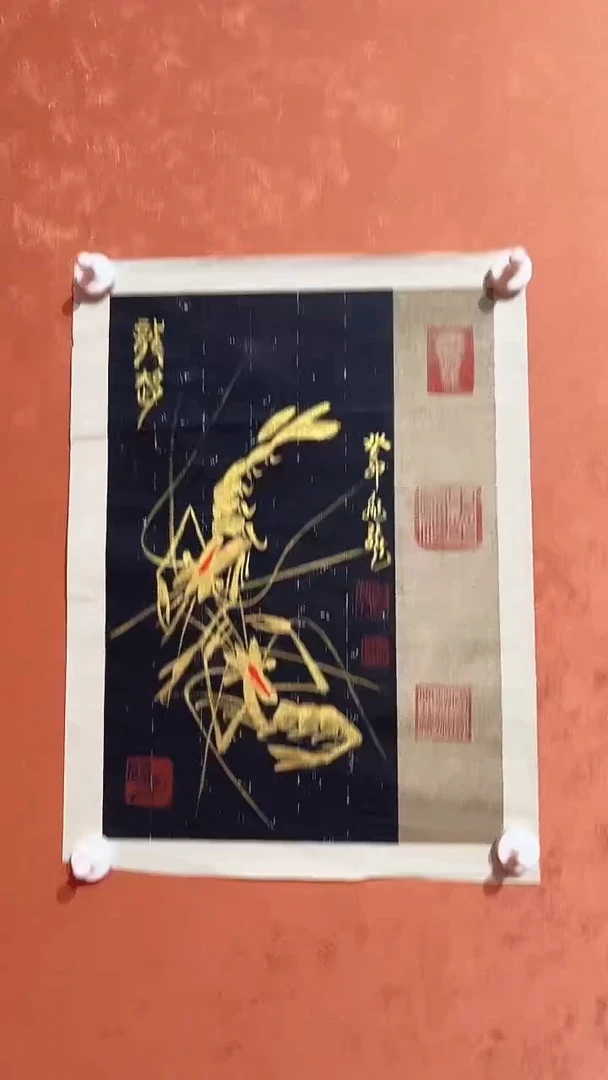 绘画2平尺花鸟作品