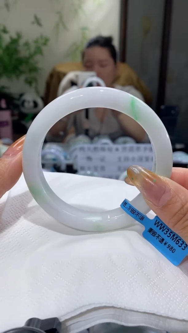 未镶嵌手镯翡翠圈口62-63