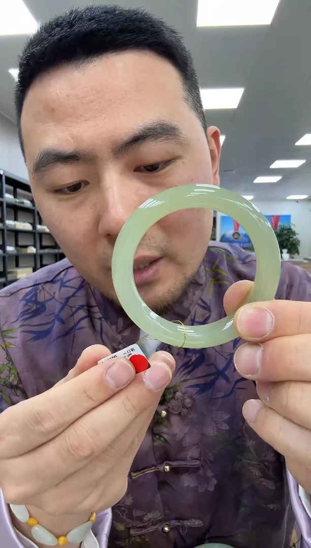 【闪购商品】和田玉手镯未镶嵌52-53  201