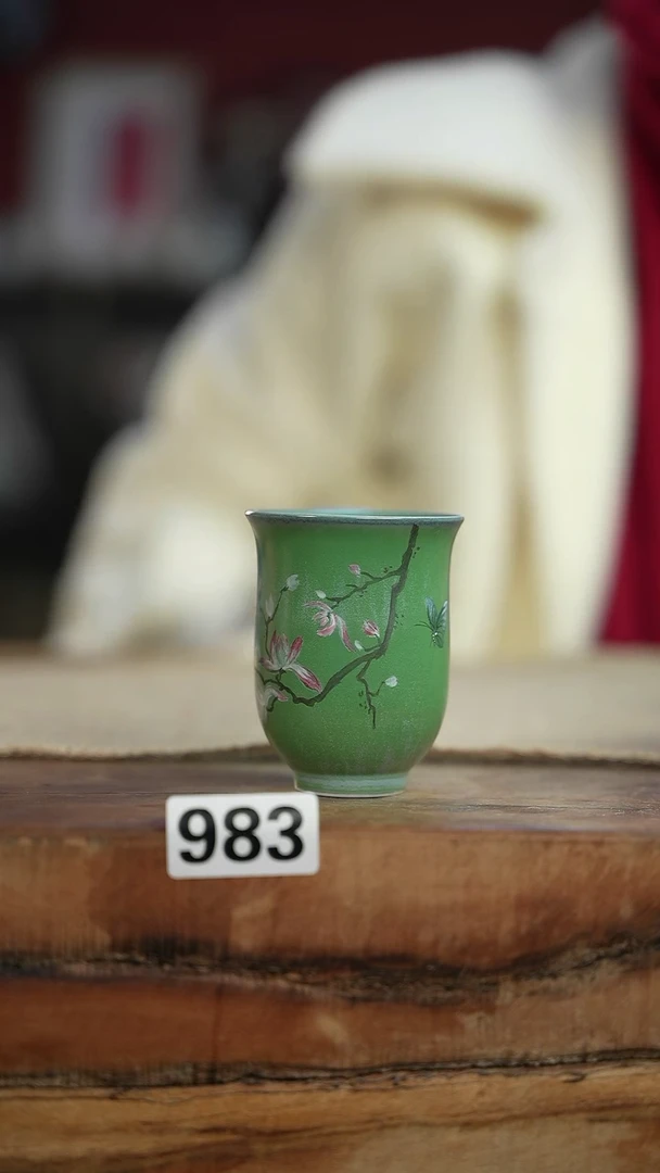 【闪购商品】杯等烟雨陶瓷手作杯983