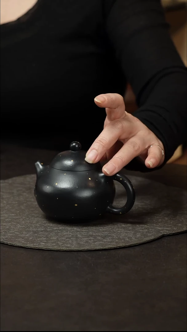 茶壶紫砂朱泥大红袍还原烧