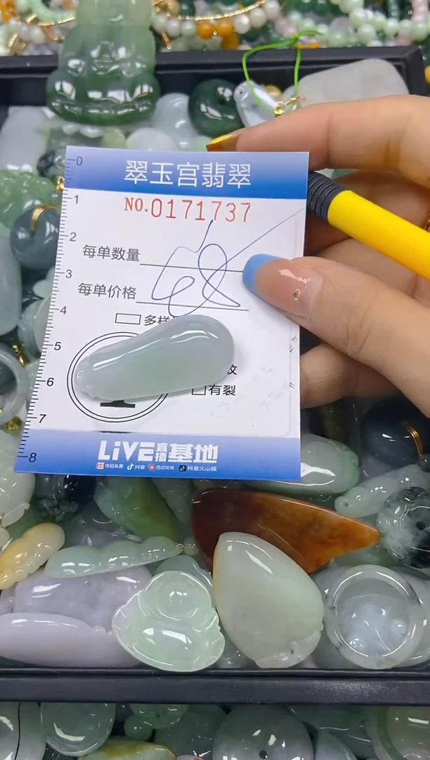 翡翠未镶嵌颈饰闪购0171737