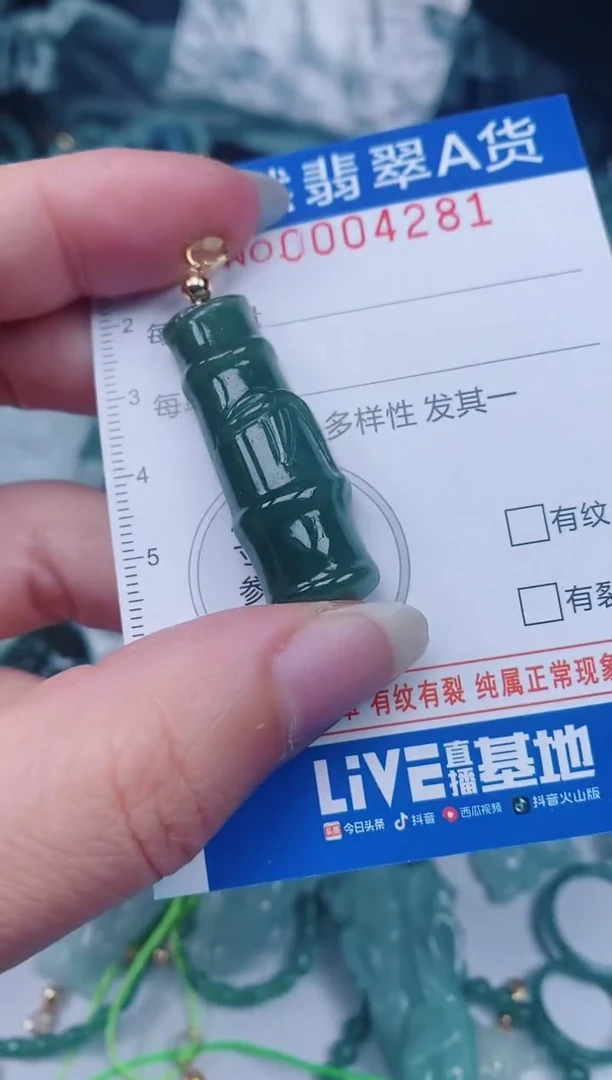 颈饰未镶嵌翡翠00004281