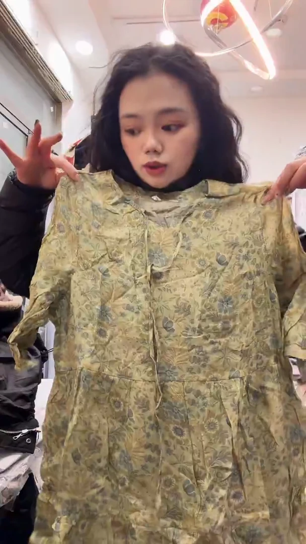 常规款NO退NO换A  苎麻连衣裙