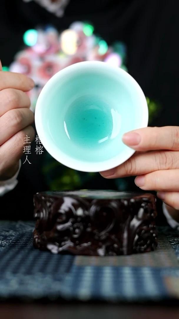 天青釉主人杯微瑕福利