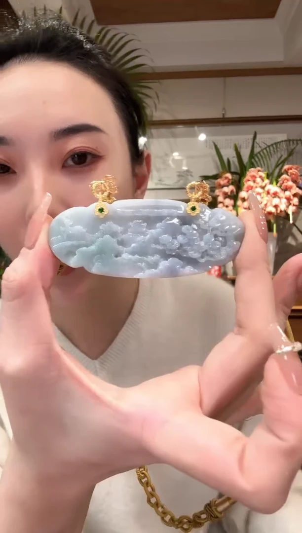 【闪购商品】翡翠颈饰未镶嵌国风