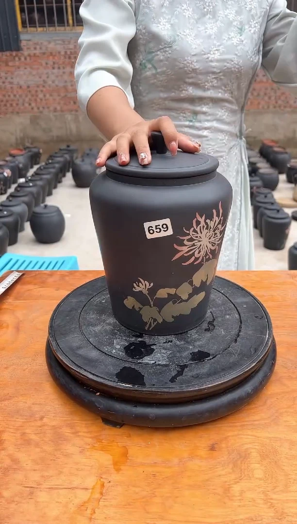 659号微瑕茶叶罐茶叶罐