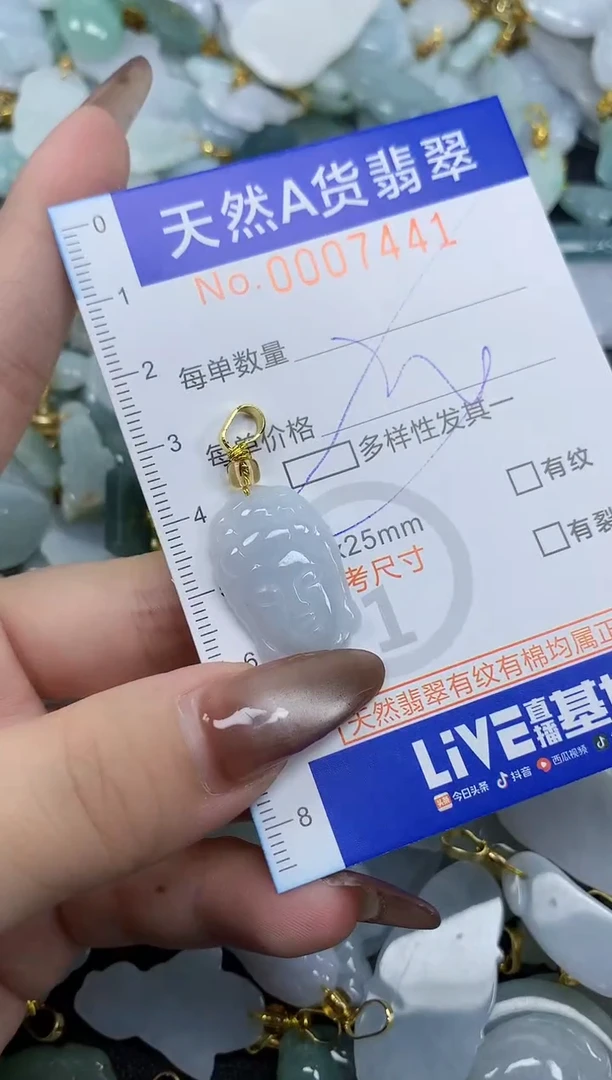 翡翠未镶嵌颈饰天然A货翡翠