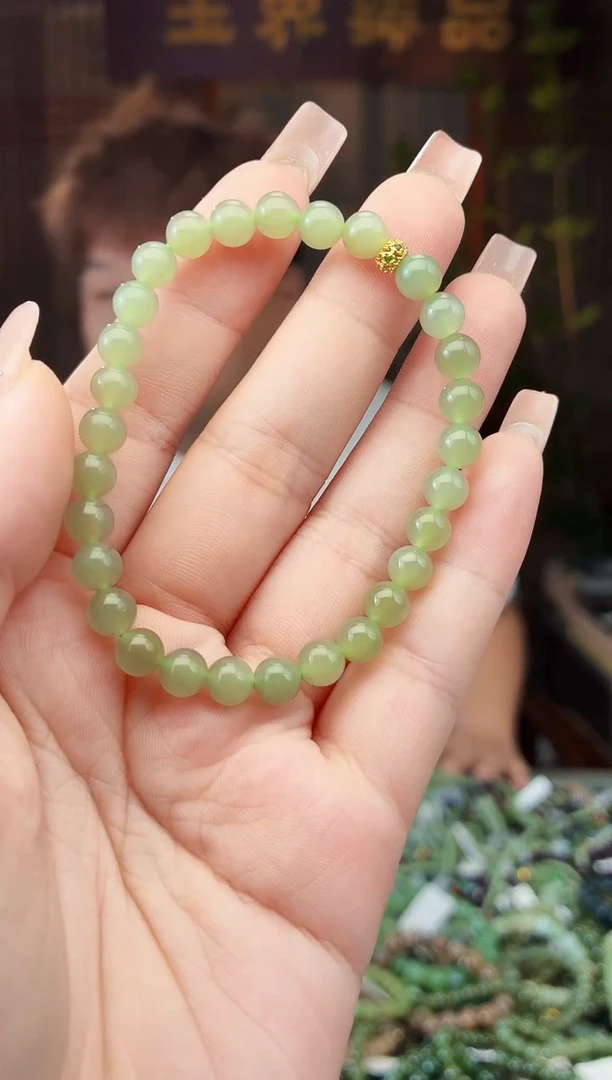 和田玉未镶嵌颈饰拍一发一