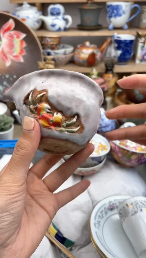 瓷片默认微瑕，看清尺寸品相再拍