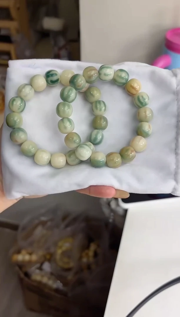 手串菩提根/象牙果s62泡泡糖紫美人玉化苹果13*14mm手串