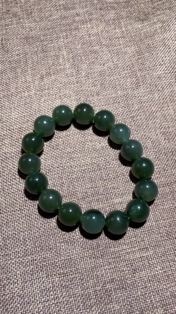 【闪购商品】和田玉单圈手串未镶嵌29240418-07