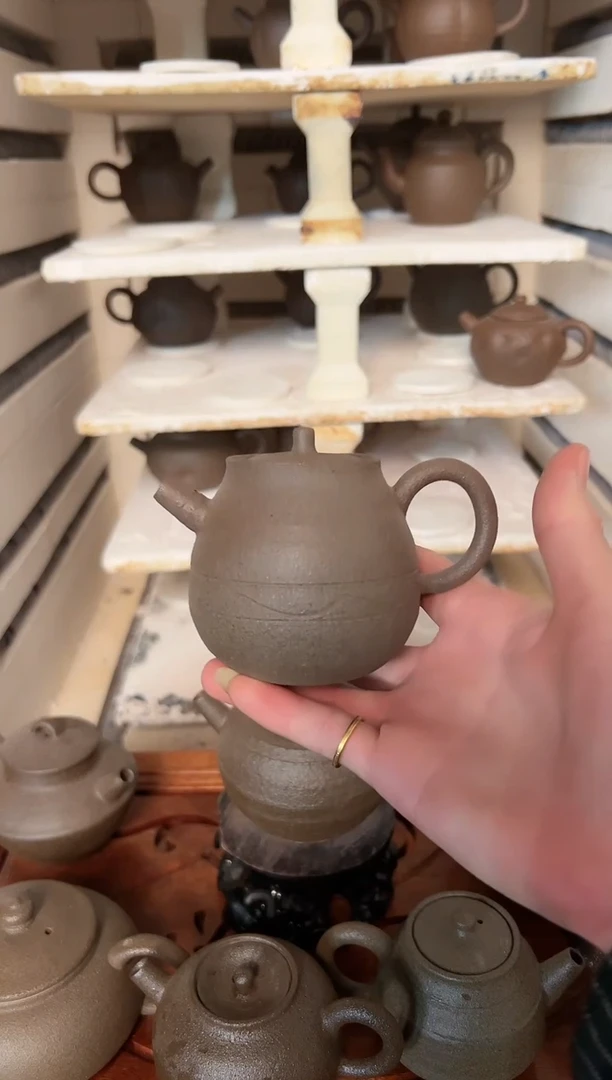 【闪购商品】冰碛岩 陶制手工壶 微瑕