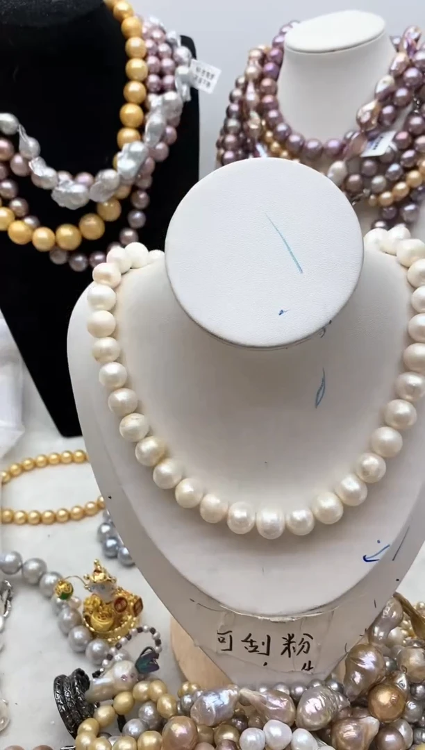 【闪购商品】淡水珍珠颈饰钛钢214