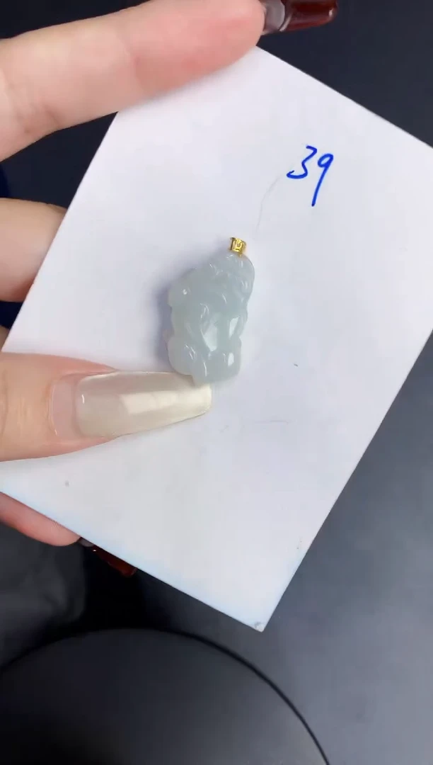 【闪购商品】翡翠颈饰18K金镶嵌0000000000