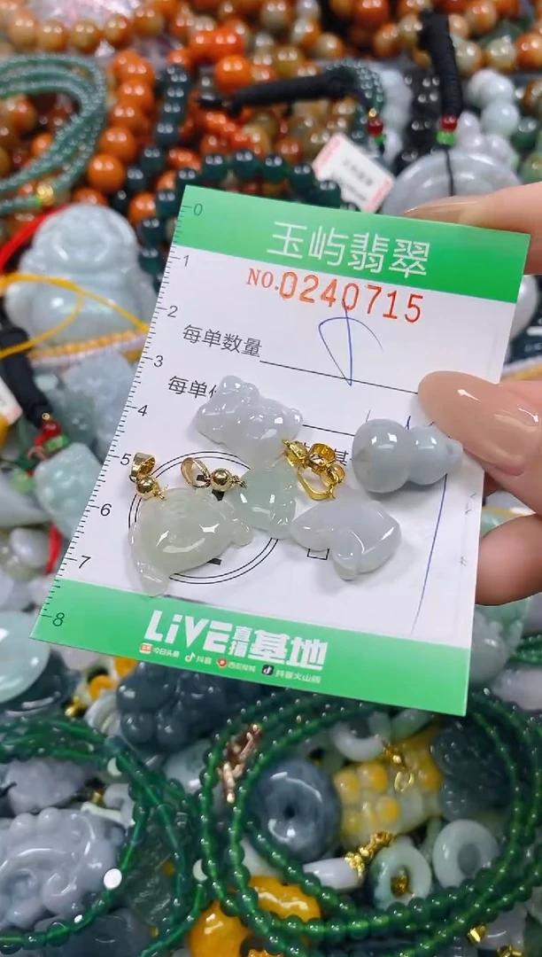 颈饰未镶嵌翡翠闪购0240715