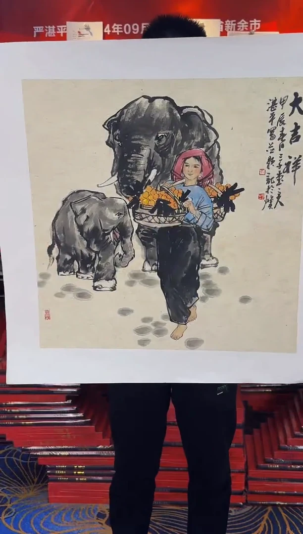 【闪购商品】国画手绘国画山水花鸟作品