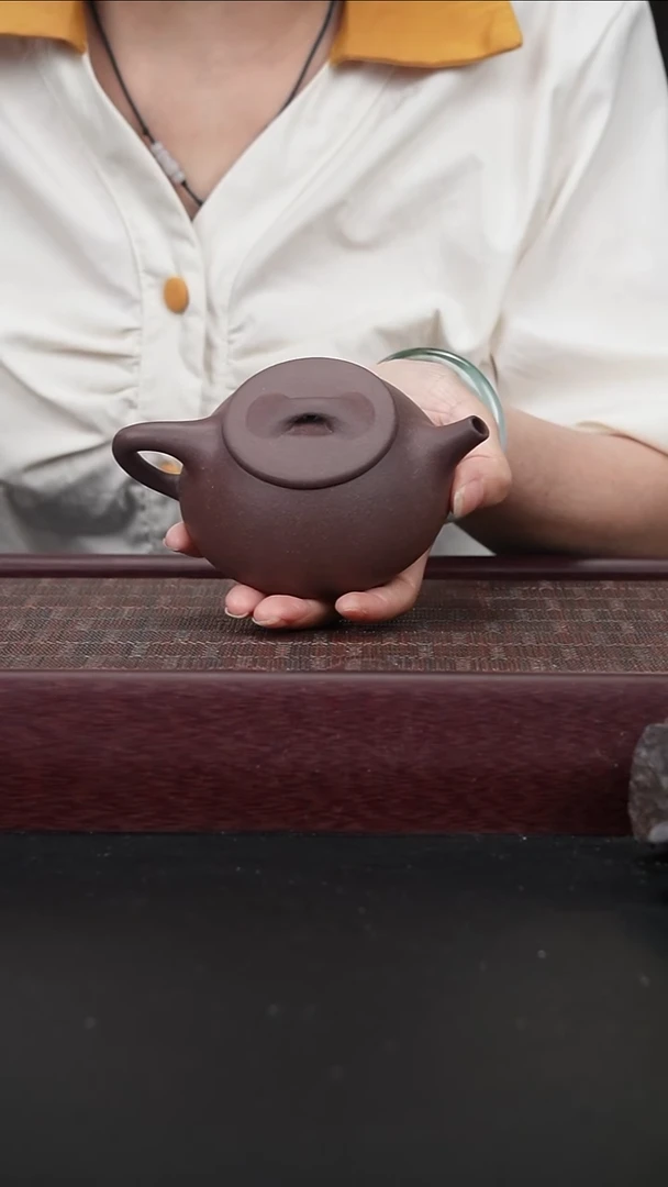 茶壶紫砂ld底槽青 景舟满瓢180cc