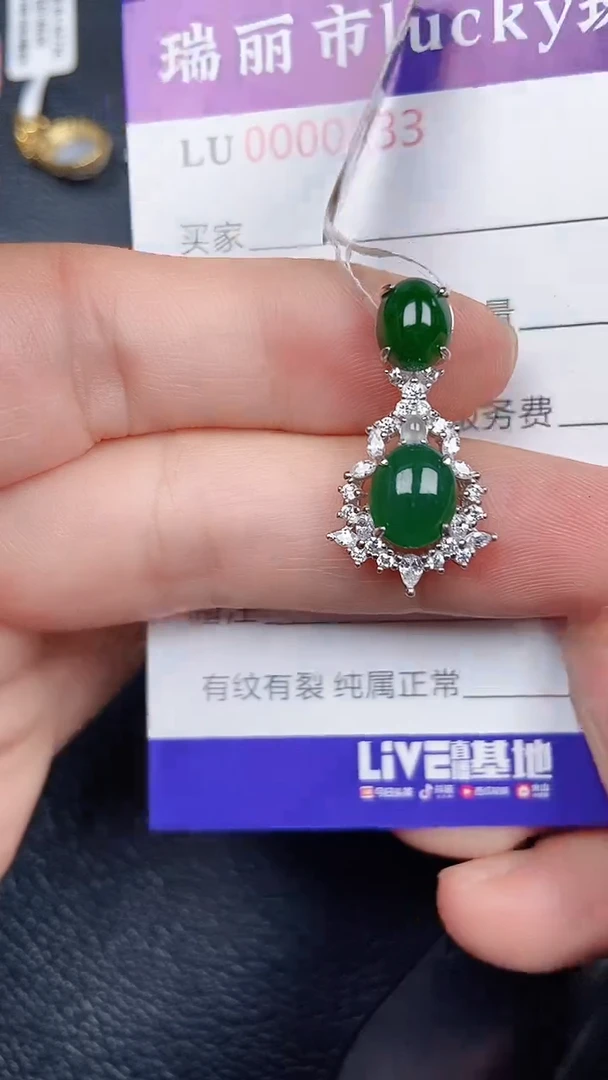 颈饰未镶嵌翡翠0233