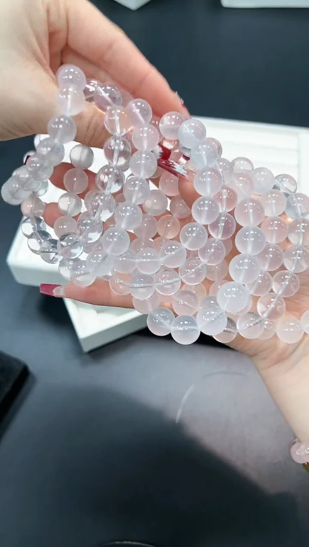 【闪购商品】水晶手串未镶嵌85f多样性发其一/1条12mm默认微瑕