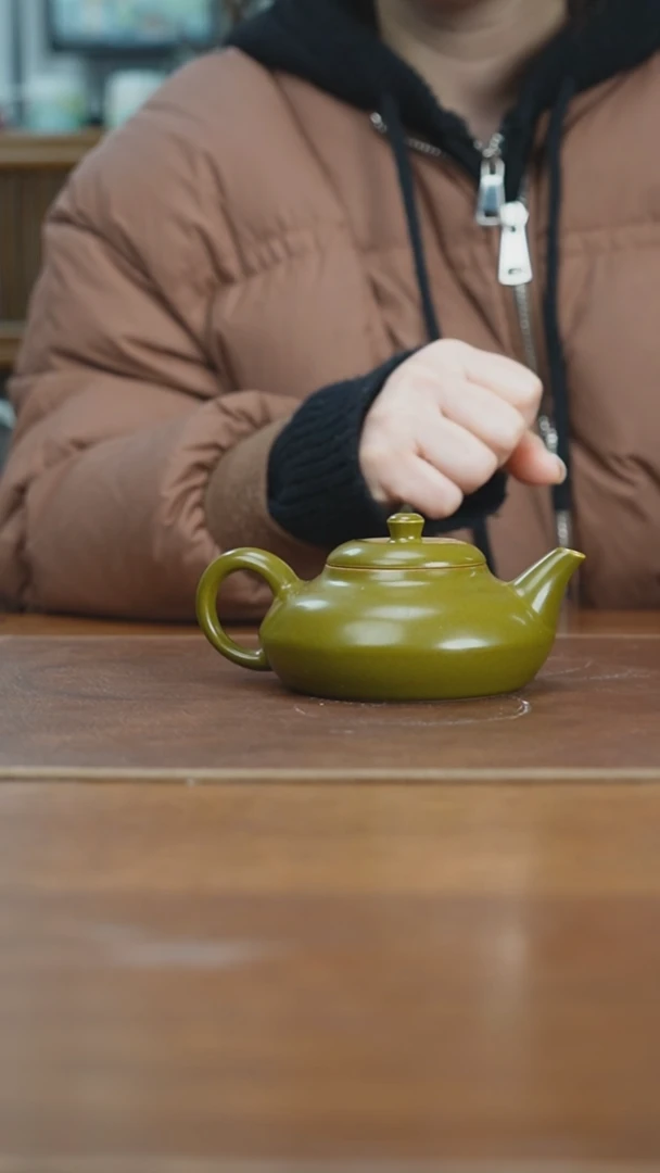 【闪购商品】杯景德镇茶叶末合欢壶