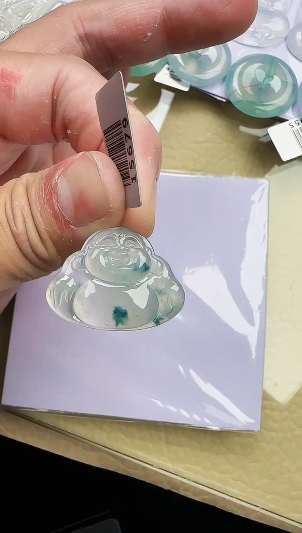 颈饰未镶嵌翡翠缅甸翡翠a货