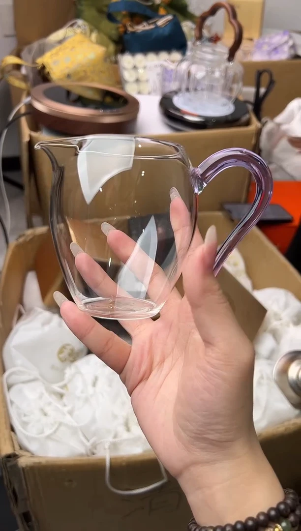 禾墨清雅茶海浅紫色